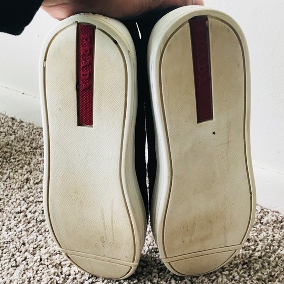 Prada Woman’s Black Suede Slip-on - Picture 5 of 7